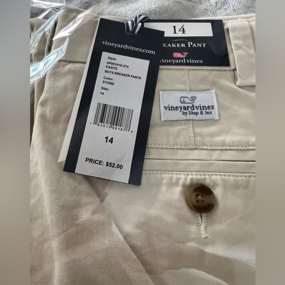 Vinyard Vines - Boys Breaker Pants - 14
Stone - Picture 4 of 4